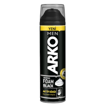 أركو - رغوة حلاقة بلاك 200 مل