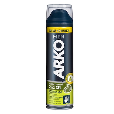Arko Shaving Gel Hemp Oil 200m