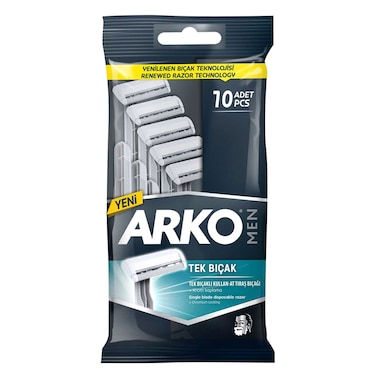 Arko Men Shaving Blade Single 10 Pieces