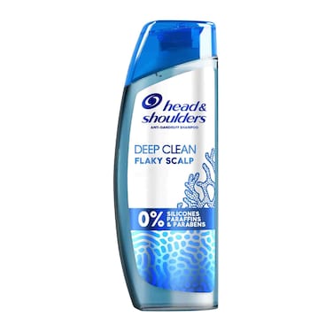 Head &amp; Shoulders Deep Clean For Severe Flaky Scalp Anti-Dandruff Shampoo Free of Silicones Parabens and Paraffins 400ml