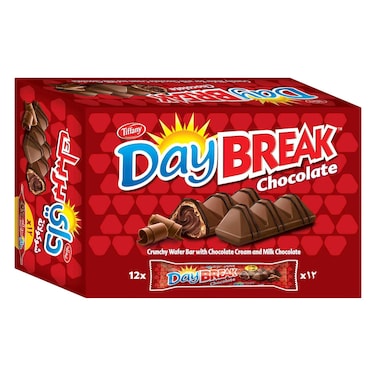 Tiffany Day Break Chocolate 25g x12
