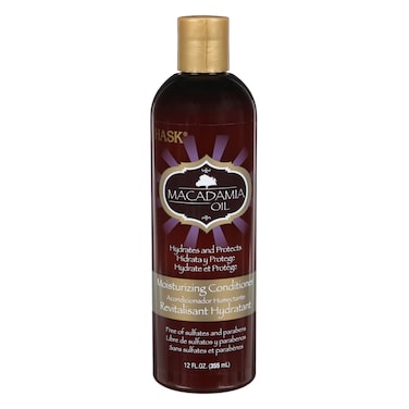 Hask - Moisturizing Conditioner Macadamia Oil, Hydrates &amp; Protects, 355ml
