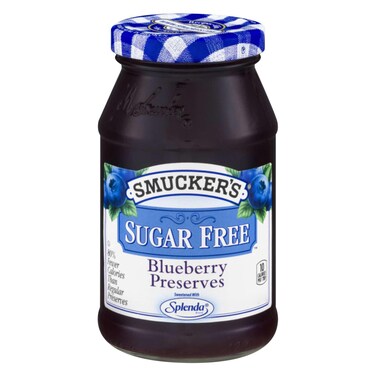 سماكرز مربى التوت الأزرق الخالي من السكر 362 جرام