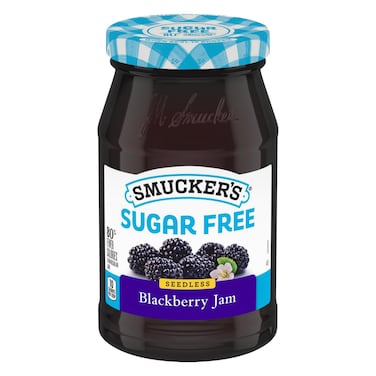 سماكرز مربى التوت الأسود الخالي من السكر 362 جرام