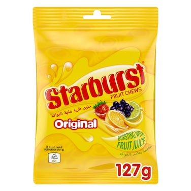 ستاربرست الحلويات الأصلية بنكهة الفواكه، 127 جرام