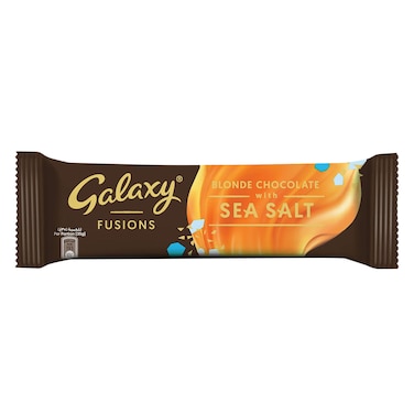 Galaxy Fusion Blonde Chocolate With Seasalt 35g