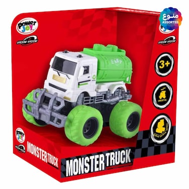 باور جوي، شاحنة فايبروم الوحش، 3 قطع متنوعة