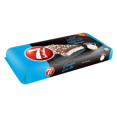 سفن ديز - بار كيك شوكولاتة بحشوة الحليب، 40 جرام × 5