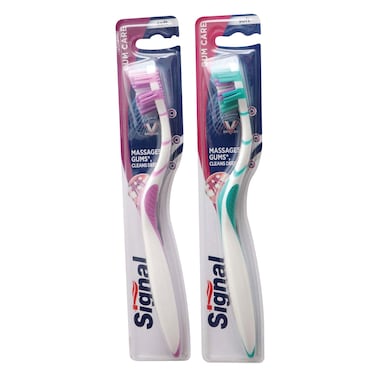 Signal Toothbrush V-Gum Care Soft 1 + 1