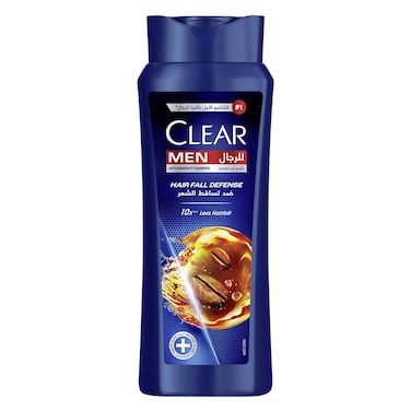 Clear Shampoo For Men, Anti Dandruff Shampoo, Hairfall Defense, 10X  Less Hairfall, 600ml