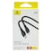 Baseus Pudding Series USB-C To Lightning Data Sync And Charging Cable 20W 2m Black