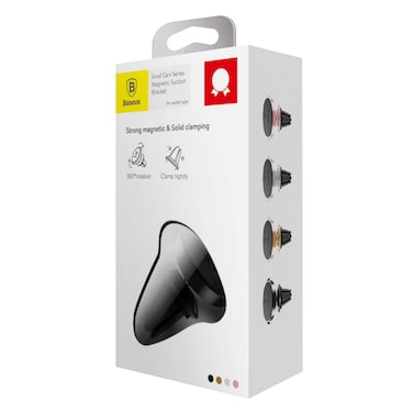 Baseus Suer-A01 Small Ears Magnetic Holder Air Outlet Black