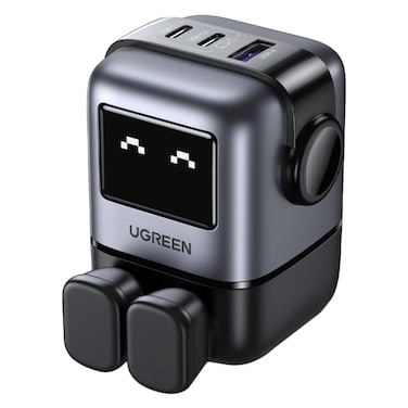 يوجرين نيكسود- شاحن روبوت GaN بقوة 65 واط، 3 منافذ