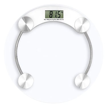 Winds - Electronic Round Glass Weighing Scale&rlm;