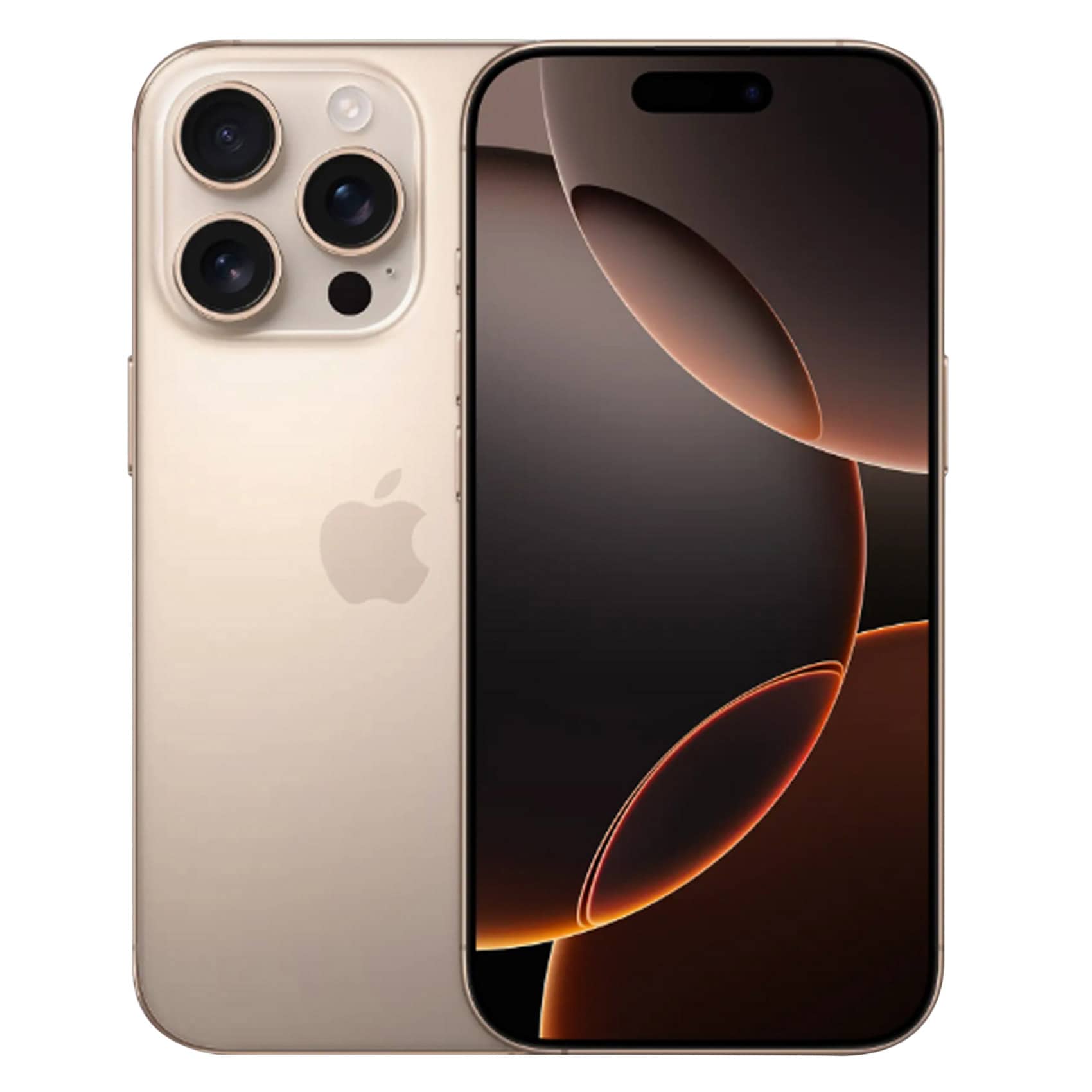 Thumbnail image for أبل آيفون 16 برو هاتف ذكي بمساحة ذاكرة 256 جيجابايتبايت يدعم إتصال 5G - تيتانيوم صحراوي