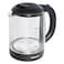 Admiral ADKT170G Electric Glass Kettle With Manual Lid 2200W 1.7L Clear/Black