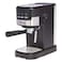 Admiral Coffee Maker Espresso, Cappuccino &amp; Latte, 1.25L Water Tank, Convenient Button Control, Milk Frother, Knob Control, 2-cup Filter, Black Color