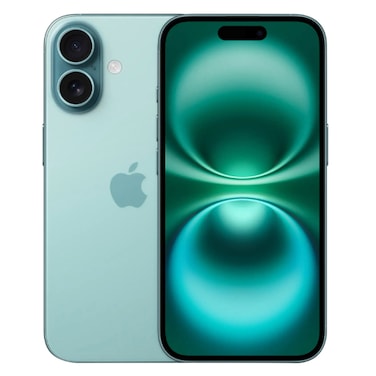 أبل آيفون 16 بلس بسعة تخزين 256 جيجابايت، 5G - أزرق مخضر