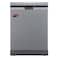 Admiral Freestanding Dishwasher 13 Place Settings, 6 Programs, Child Lock, Time Delay, Silver Color