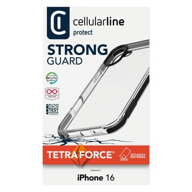 Cellularline Tetra Force Strong Guard Case For iPhone 16