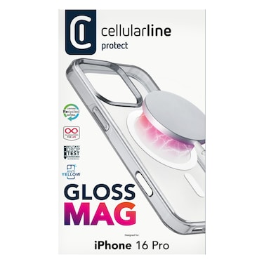 Cellularline Gloss Mag Case For iPhone 16 Pro