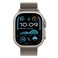 Apple Watch Ultra 2 GPS + Cellular 49mm Natural Titanium Case With Natural Titanium Milanese Loop - Large