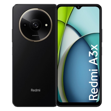 Xiaomi Redmi A3x, 128GB Internal Memory, 4GB RAM, Black