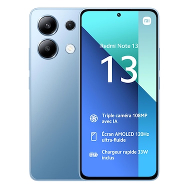 Xiaomi Redmi Note13, 256GB, 8GB Ram, 4G, Blue