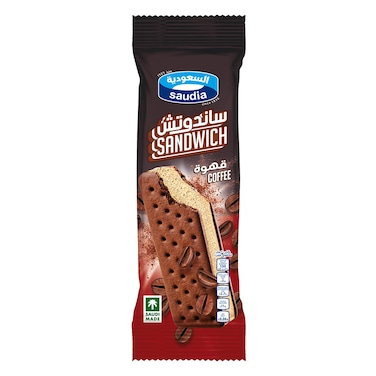 Saudia - Coffee Ice Cream Sandwich 50g