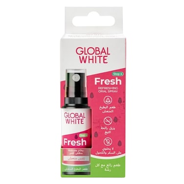Global White Oral Spray Melon 15ml