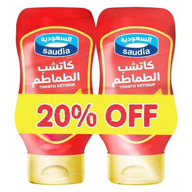 السعودية - كاتشب عبوة مزدوجة 825 جرام × 2