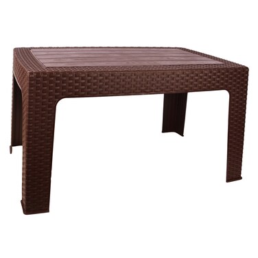 Helal - Rattan Wood Table