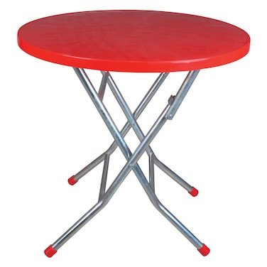 هلال - طاولة فينوس بأرجل معدنية