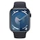 Apple Watch Series 9 GPS 45mm Midnight Aluminium Midnight Sport Band Medium/Large