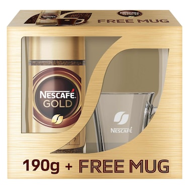 NESCAFÉ Gold - Instant Coffee 190g + Free Mug