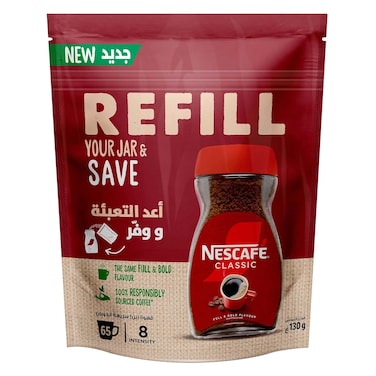 Nescafe Classic Refill, Doypack, 130g