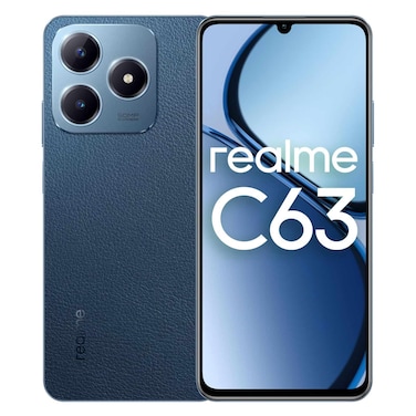 Realme C63 8GB 256GB 4G Dual SIM Smartphone 6.75 Inch Blue