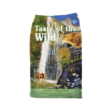 Taste of the Wild Rocky Mountain with Roasted Venison and Smoke Salmon Dry Cat Food - 2 kg