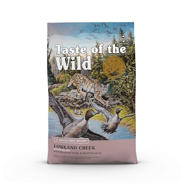 Taste of the Wild Lowland Creek With Roasted Quail and Duck Dry Cat Food - 2 kg