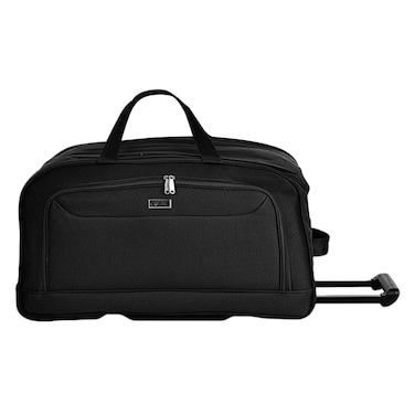 New Travel Duffle Bag 2 Wheels 23"" Blk