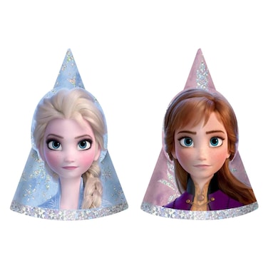 Frozen Party Hats, 2 Pieces
