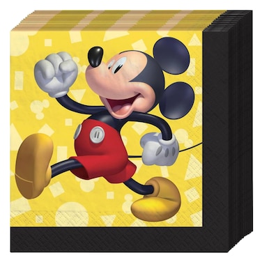 ميكي ماوس فورإيفر مناديل مشروبات 16 منديل