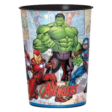 Amscan Marvel Avengers Powers Unite Plastic Favor Cup 473ml, 1 Piece