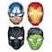 Marvel Power Unite Paper Mask, 8 Pieces