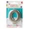 Silver Numeral Metallic Candle N0