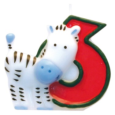 Safari Candle Number 6