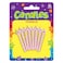 Spiral Birthday Candles with Star Tips, Light Pink, 2.5 Inch