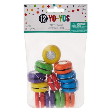 مجموعة يويو ليزر للحفلات، 12 قطعة