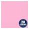 New Pink Lunch Tissues, 20 Pieces