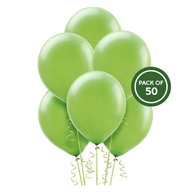 Kiwi Latex Balloon 5 Inches 50 Pieces